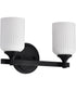 Solara 2-Light Vanity & Wall Matte Black