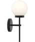 Rigsby 1-Light Wall Sconce Matte Black