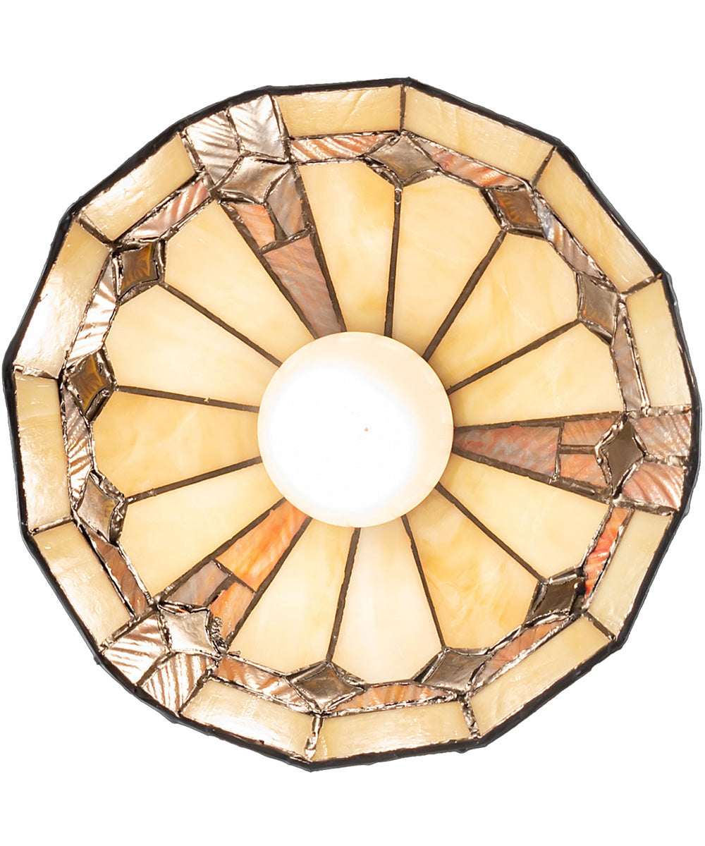 8" Wide Belvidere Flushmount