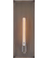 Max 1-Light Medium Wall Mount Lantern in Burnished Bronze