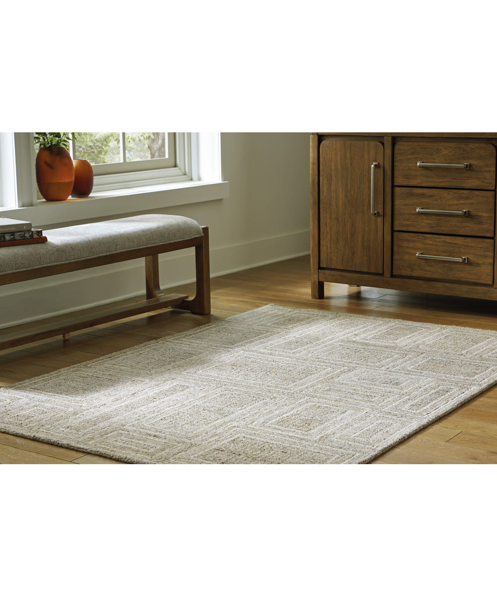 Brickburgh Medium Rug Gray/Ivory/Honey