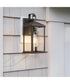 Cantley Medium Outdoor Wall Lantern with Clear Glass Panels Antique Bronze