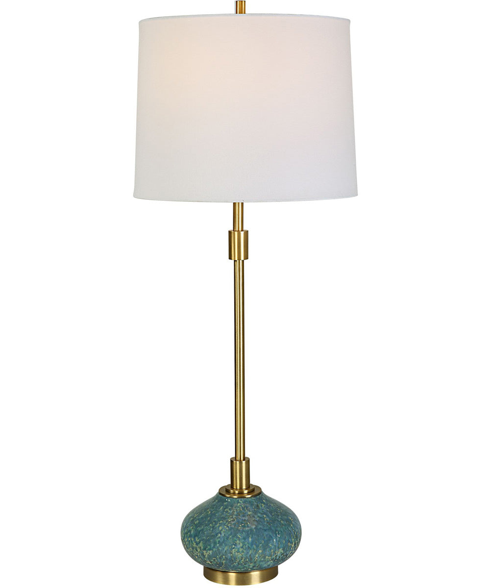 Kaimana Aged Blue Buffet Lamp