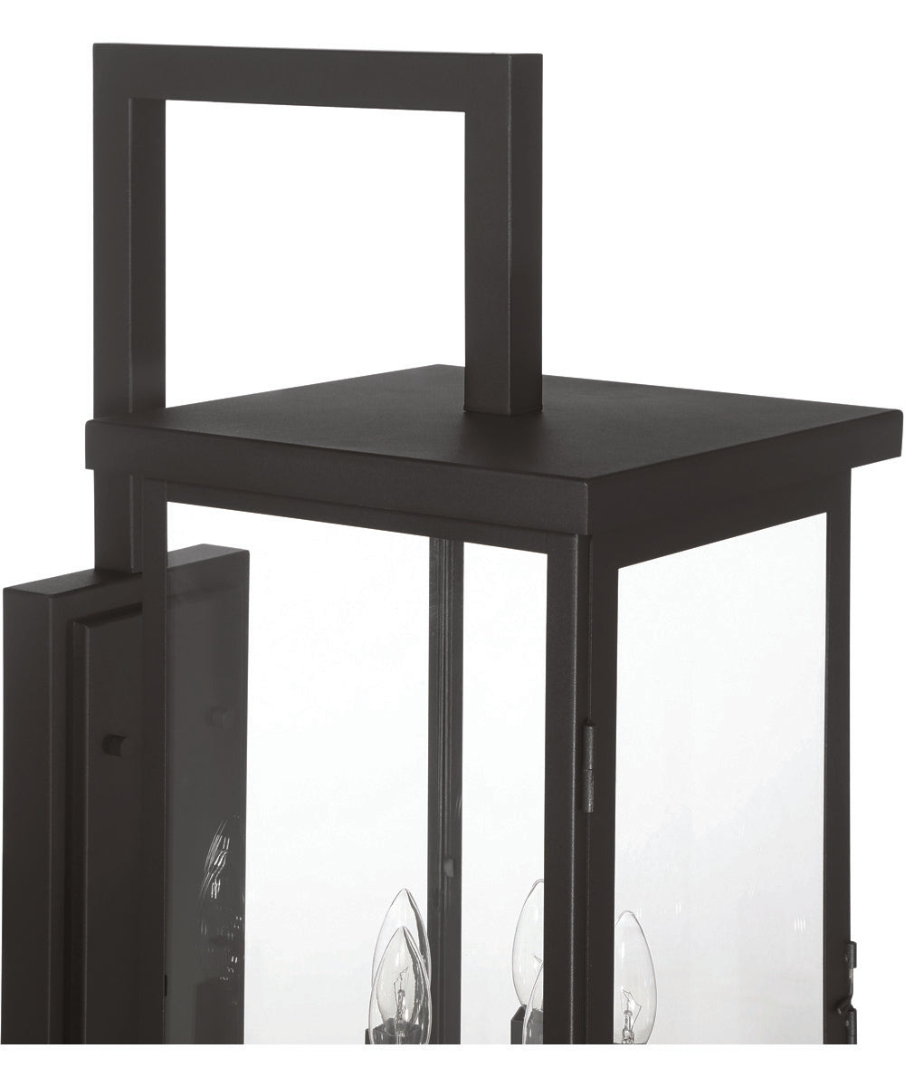 Jordan 5-Light Outdoor Lighting Textured Black