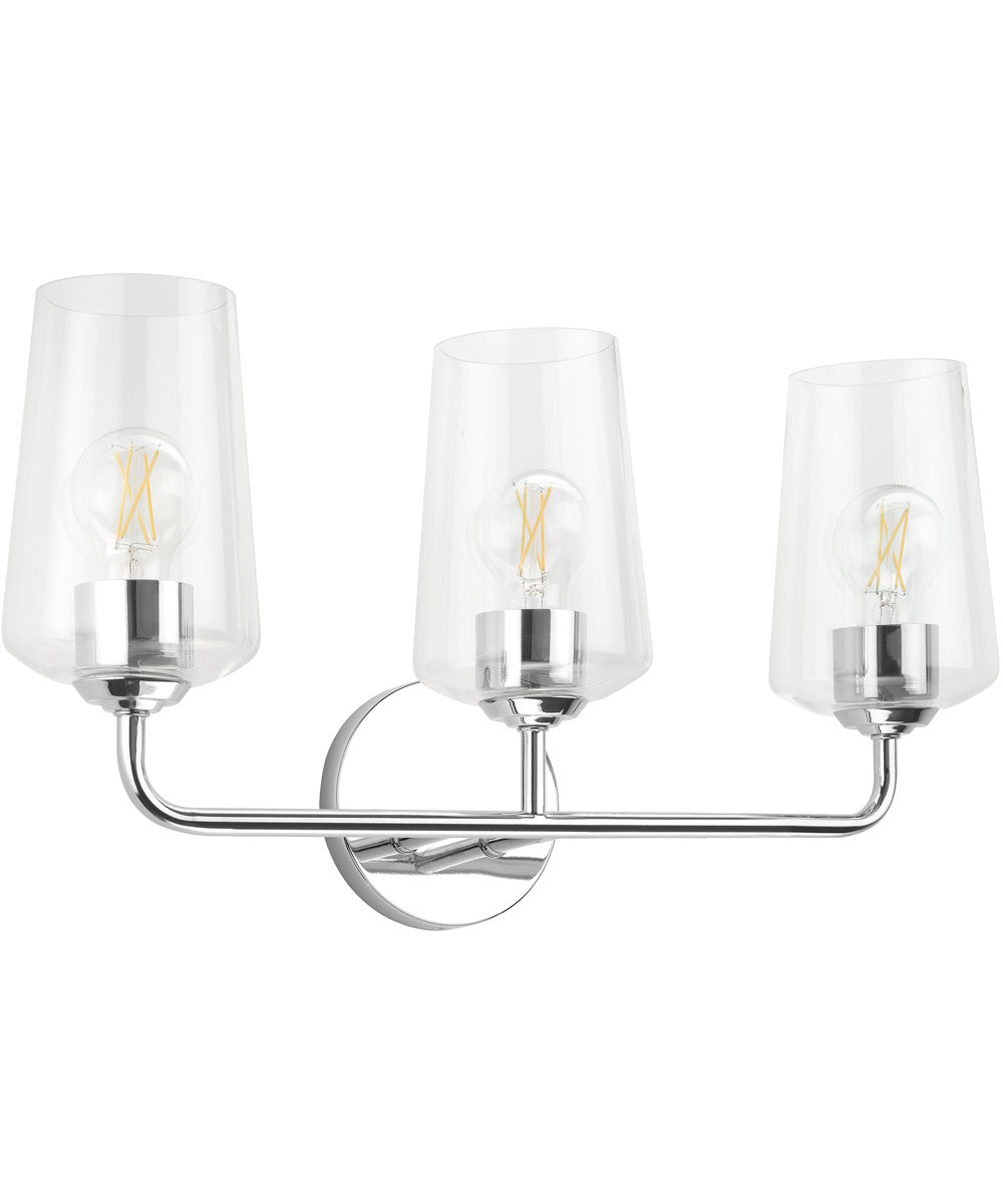 Celino 3-Light Bath & Vanity Polished Chrome