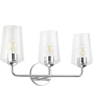 Celino 3-Light Bath & Vanity Polished Chrome