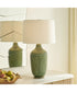 Dulcich Green Grid Table Lamp
