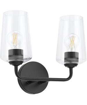Celino 2-Light Bath & Vanity Black