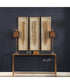Palma Gold Leaf Shadow Box Set of 3