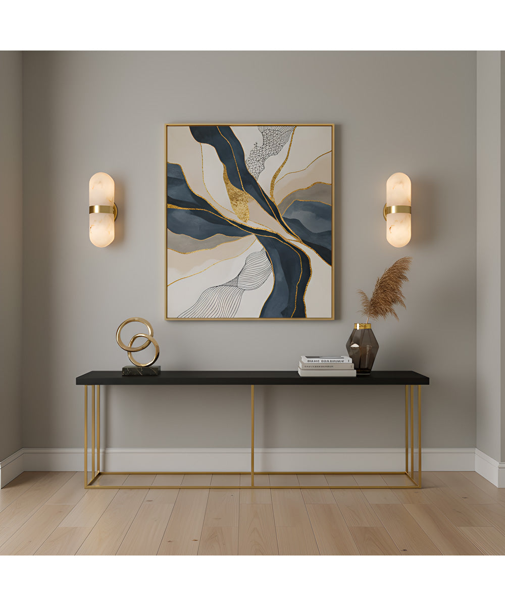 Bree 2-light Wall Sconce Brushed Gold