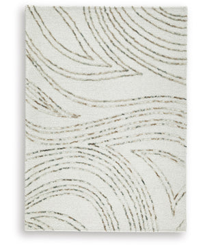 Deenbury Medium Rug Ivory/Green/Brown