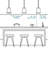 Desiree 6-Light 18"w Pendant Foyer Hanging Light Fixture Silver Ridge Grey Finish by Progress