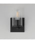 Lateral 1-Light Bath Vanity Black