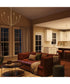 Jheni 3-Light Chandelier Brushed Gold