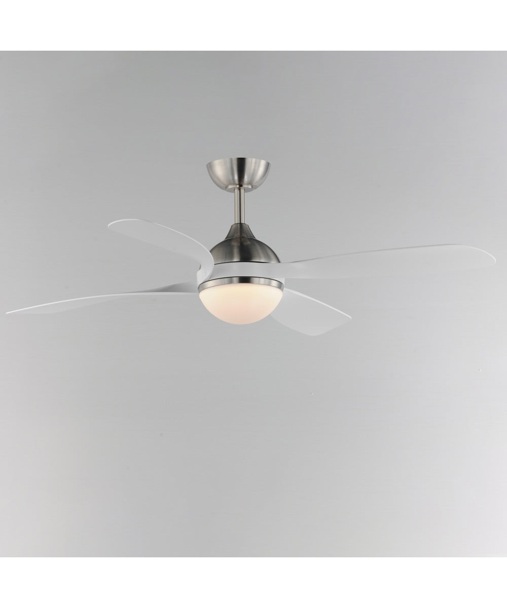 Bola 52 inch Indoor Fan w LED Light Kit Satin Nickel