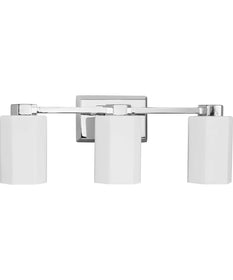Estrada 3-Light Contemporary Bath & Vanity Light Polished Chrome