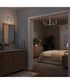 Ilia 2-Light Bath Vanity with Clear Glass Shade Brushed Nickel