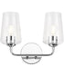 Celino 2-Light Bath & Vanity Polished Chrome