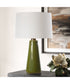 Kelley Moss Green Table Lamp