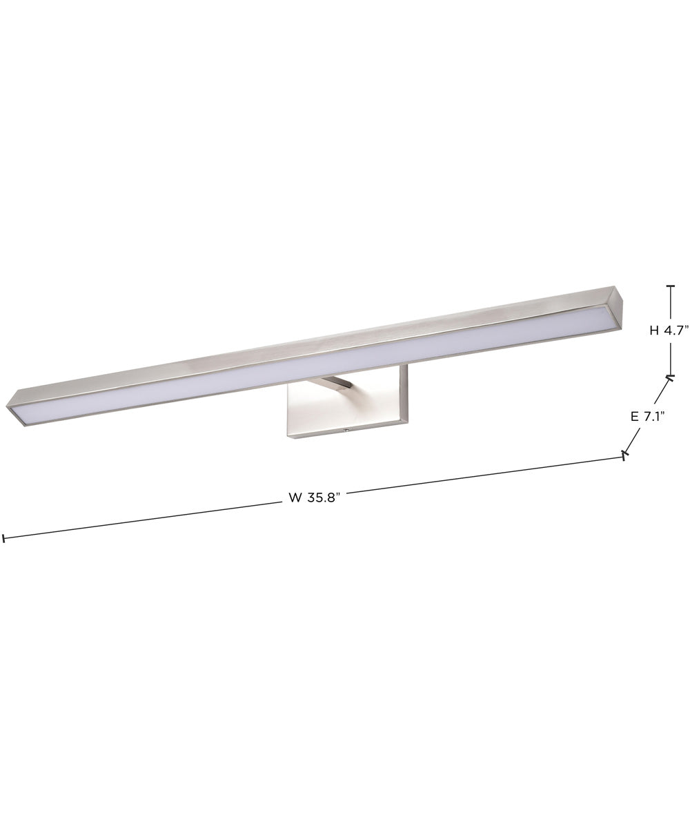 Mila  Vanity & Wall Brushed Nickel