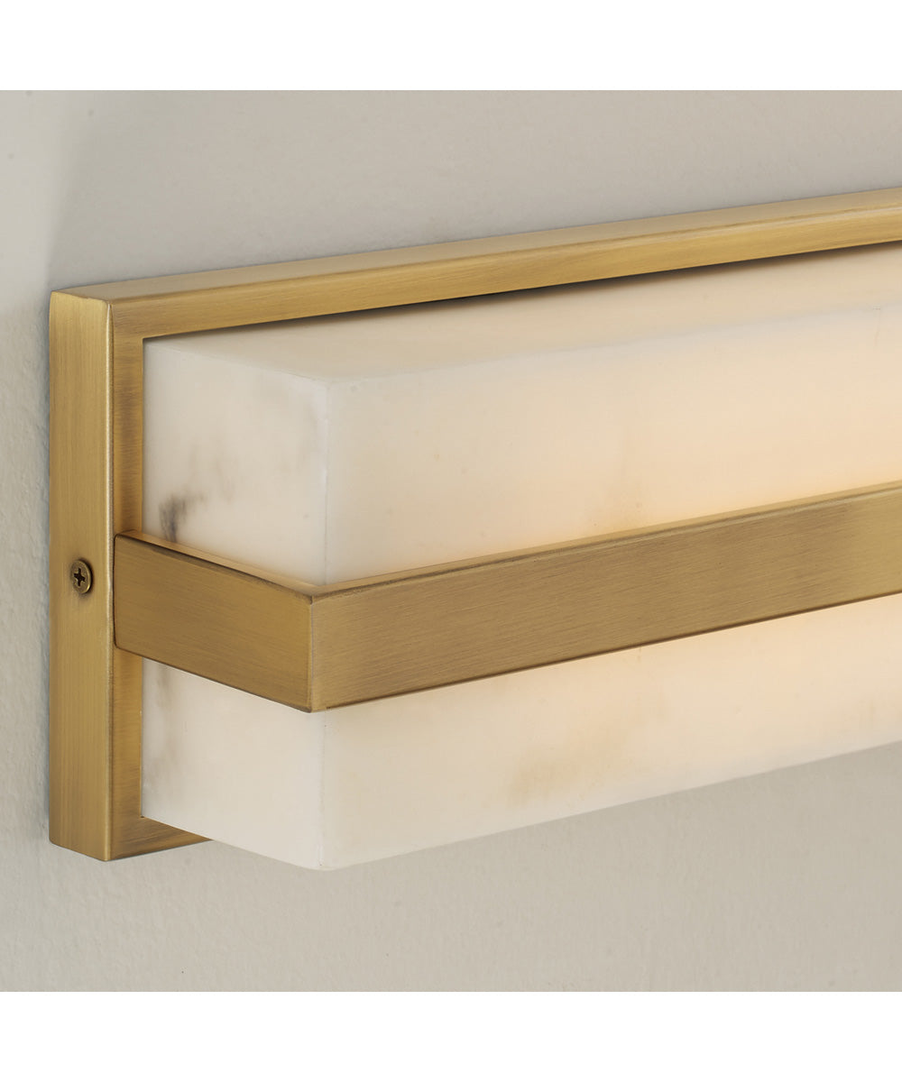 Noah 1-Light Vanity Aged Brass