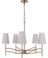 Astor 5-Light Lighting Satin Brass