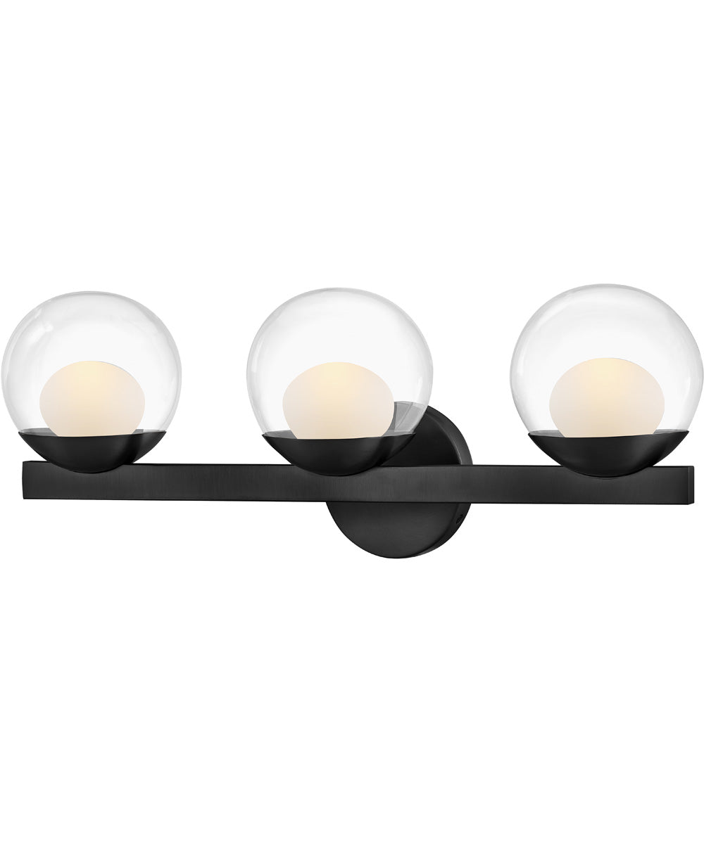 Sunni 3-Light Medium Three Light Vanity in Black