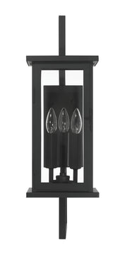 Jordan 3-Light Outdoor Lighting Textured Black