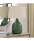 Breya Green Glaze Table Lamp