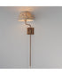 Dunbridge 1-Light Wall Sconce Weathered Brass