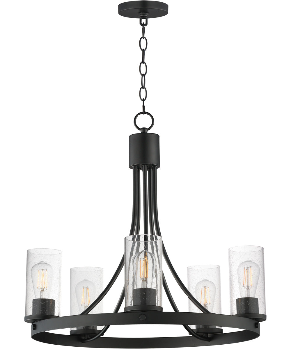 Livingston 5-Light Chandelier Black