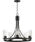 Livingston 5-Light Chandelier Black