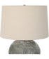 Lunia Gray Glass Table Lamp