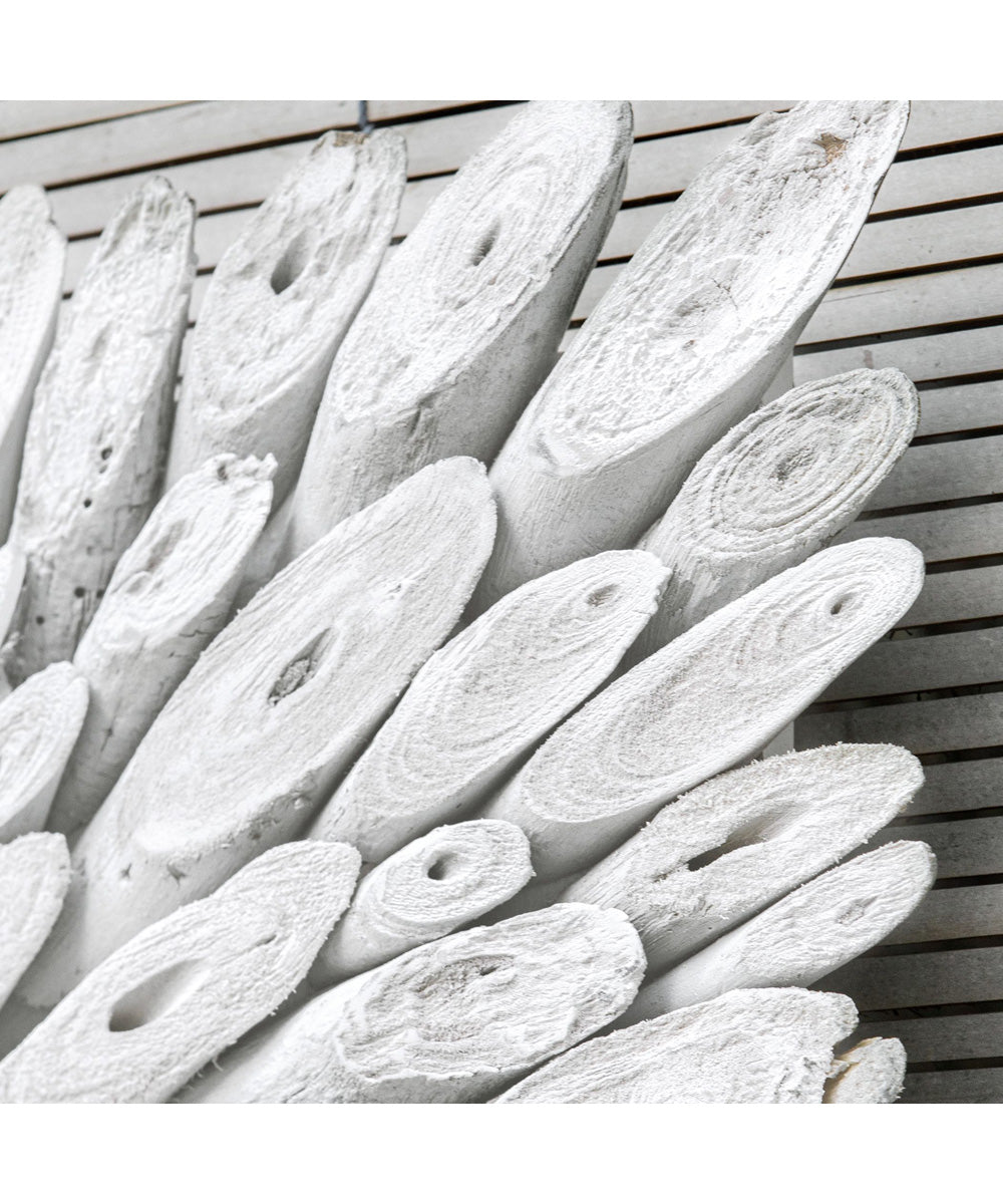 Bahama Wood Whitewashed Wall Decor