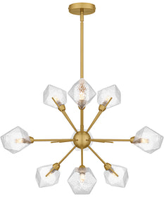 Salvador 9-light Chandelier Brushed Gold
