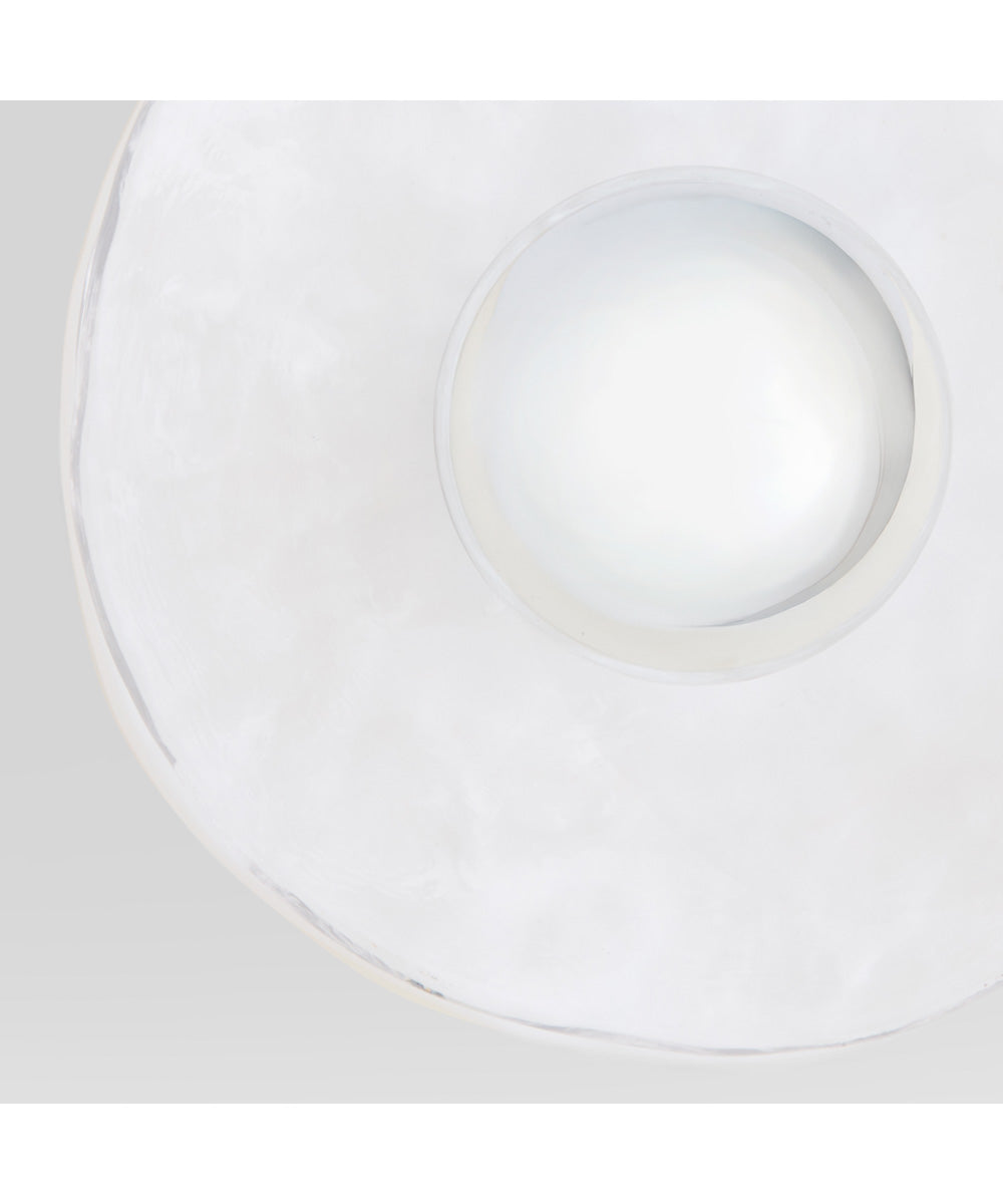 Del Rey Wall Sconce Brushed Brass|Studio White