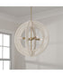 Delaney 4-Light Pendant Matte Brass