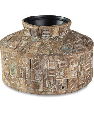 Meltland Vase Natural/Black