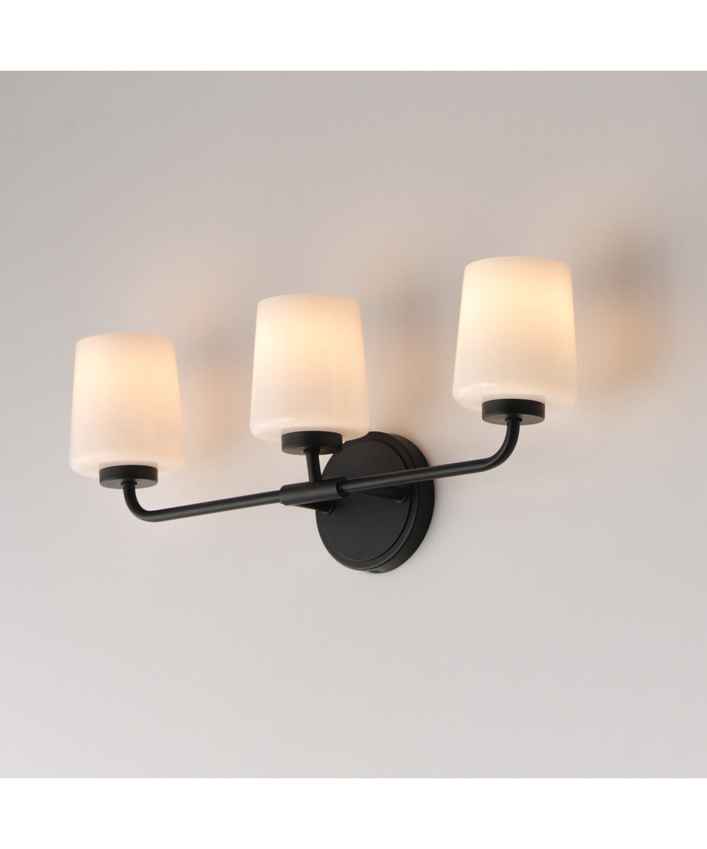 Durham 3-Light Bath Vanity Black