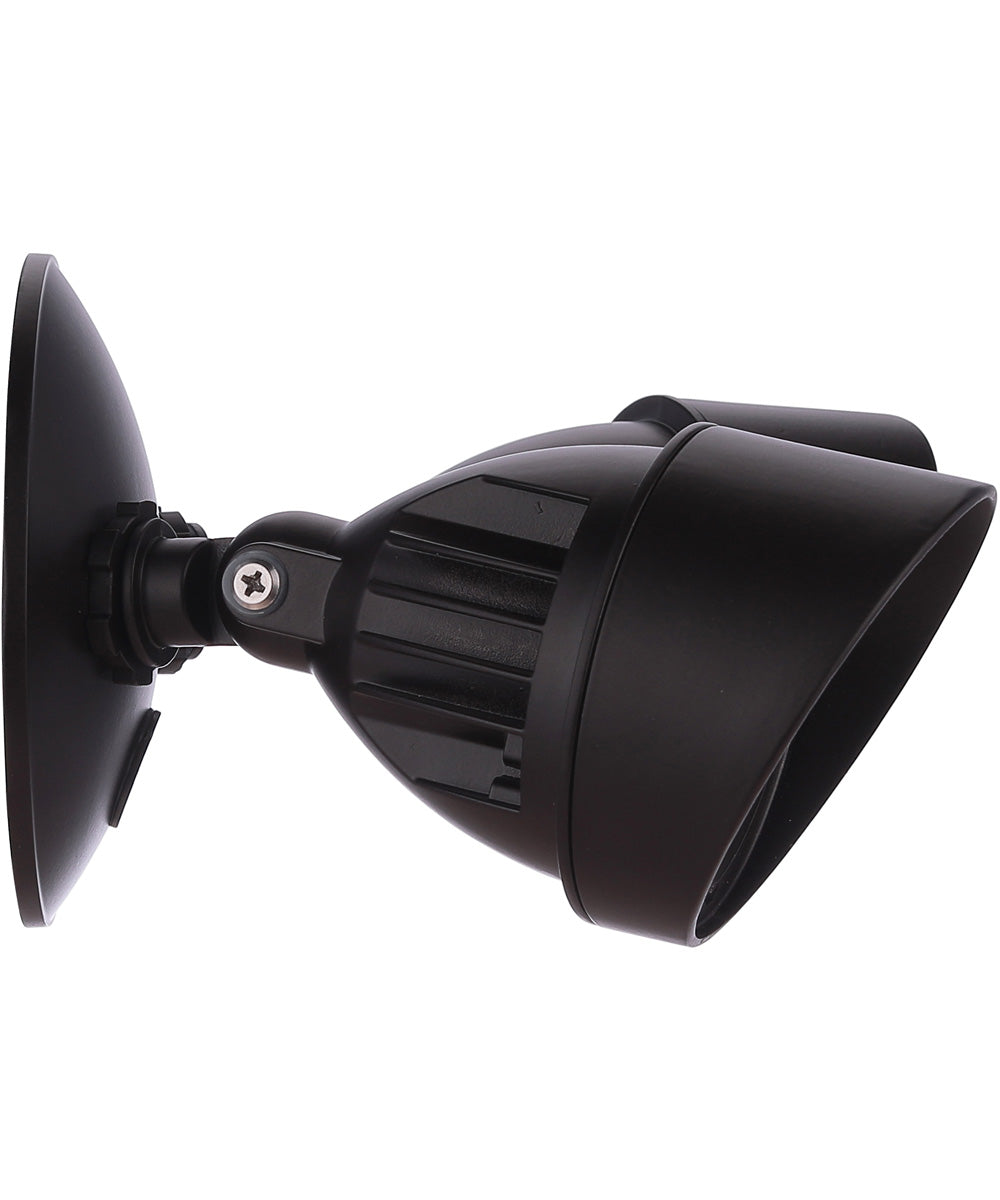 LED Flood 2-Light Outdoor Lighting Bronze