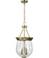 Boliver 3-Light Pendant Vintage Brass