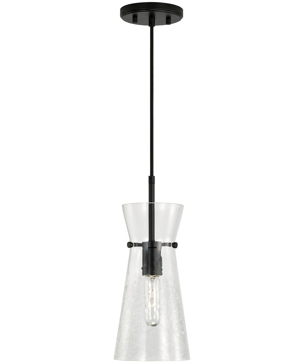 Mila 1-Light Pendant Matte Black