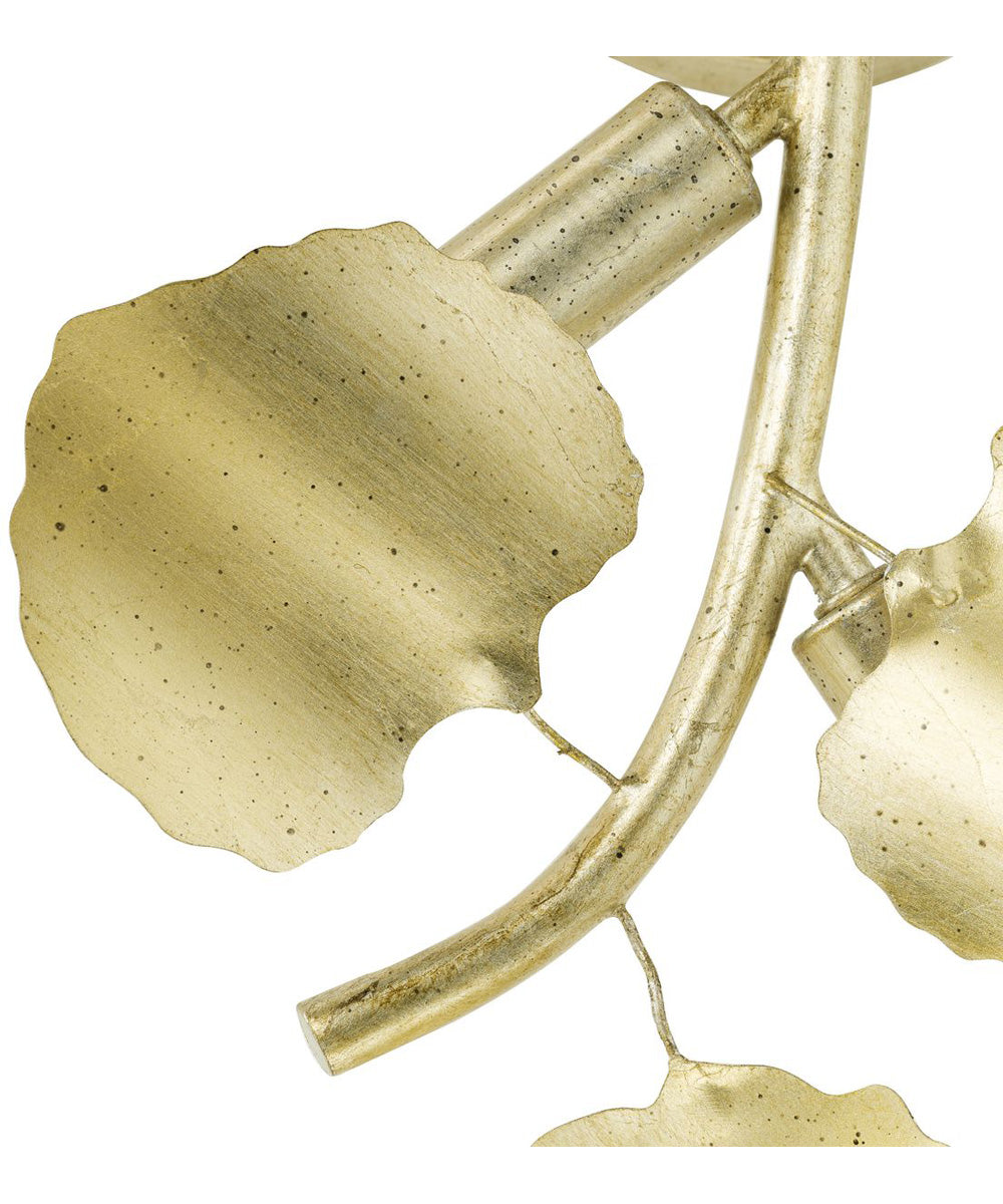 Laurel 4-Light Wall Bracket Gilded Silver