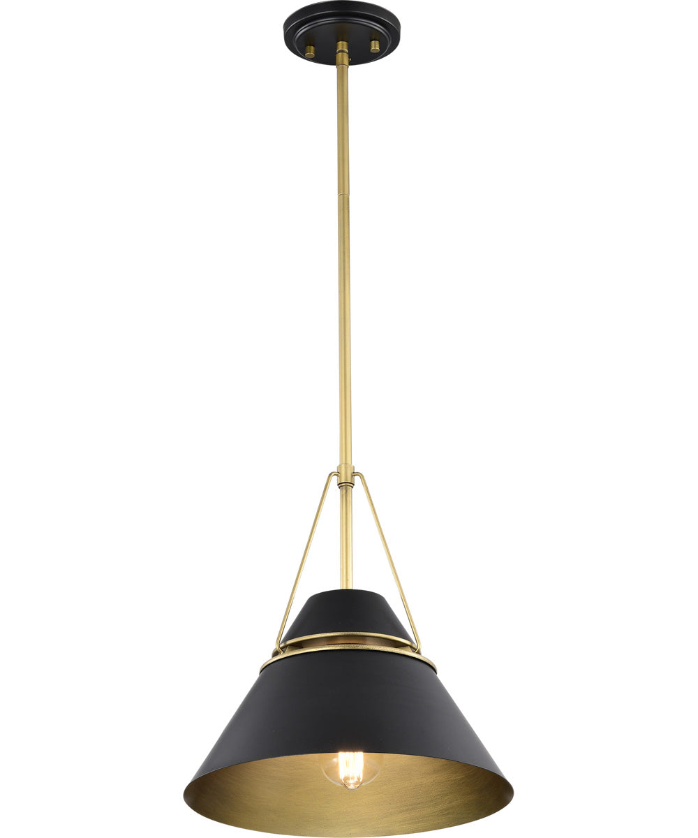 Adina 1-Light Pendant Matte Black