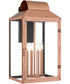 Beryn 4-light Outdoor Wall Light Aged Copper
