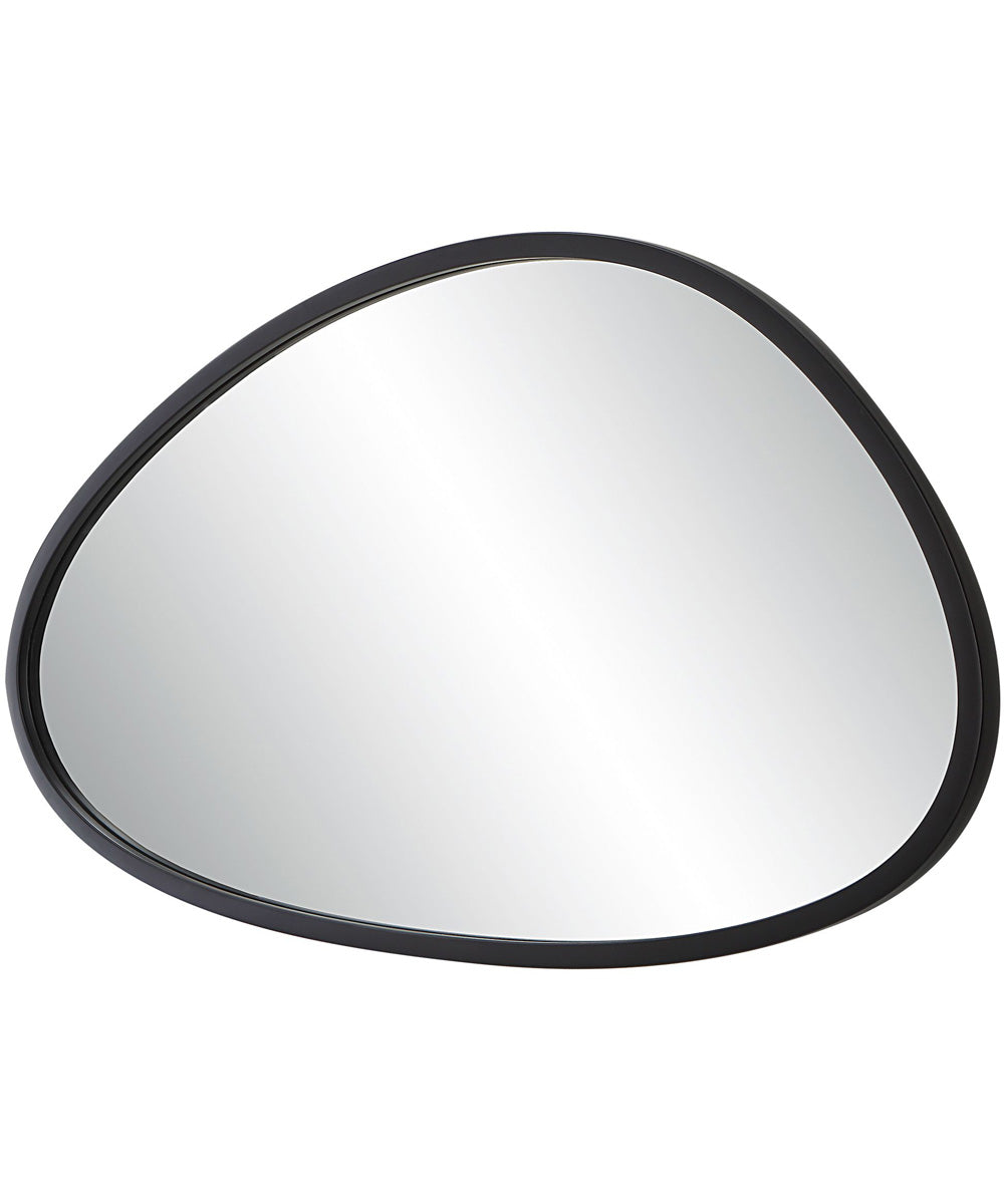 21x36" Wall Mirror Matte Black