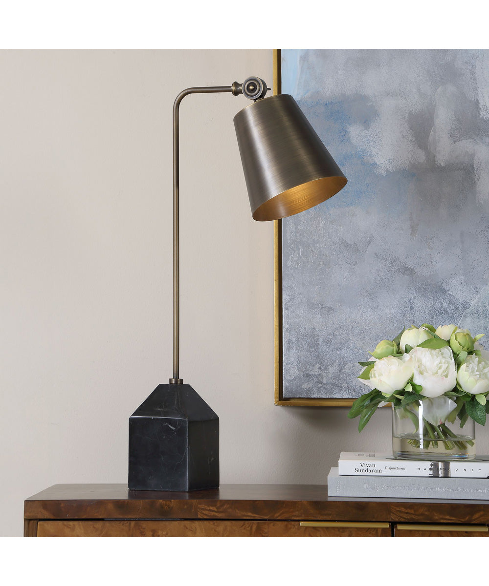 Hutchinson Bronze Desk Lamp
