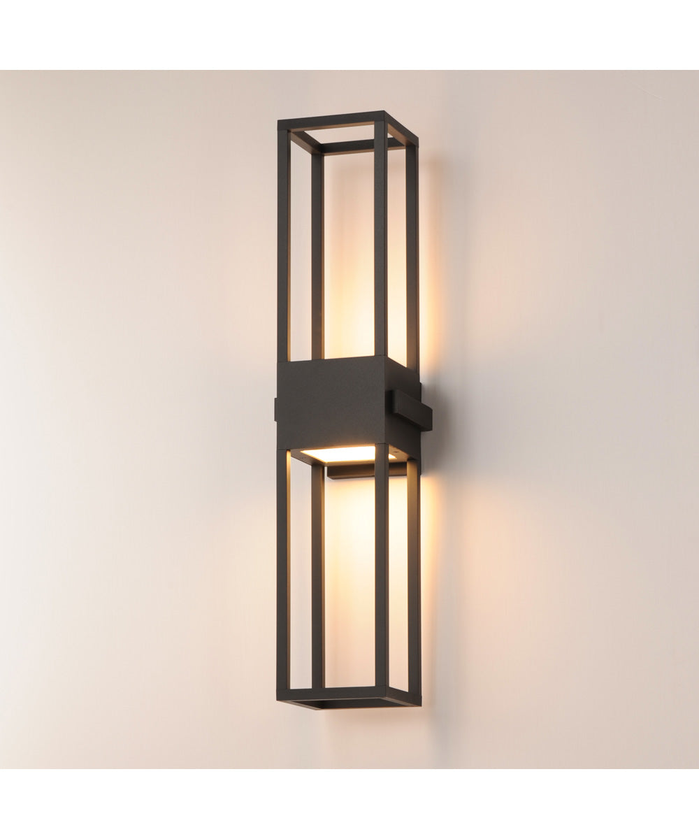 Strand VX 31 inch Outdoor LED Wall Sconce Black