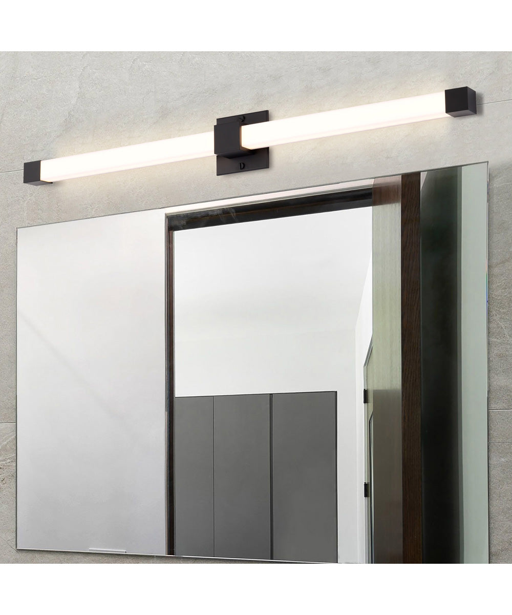 Brightwyn  Vanity & Wall Matte Black