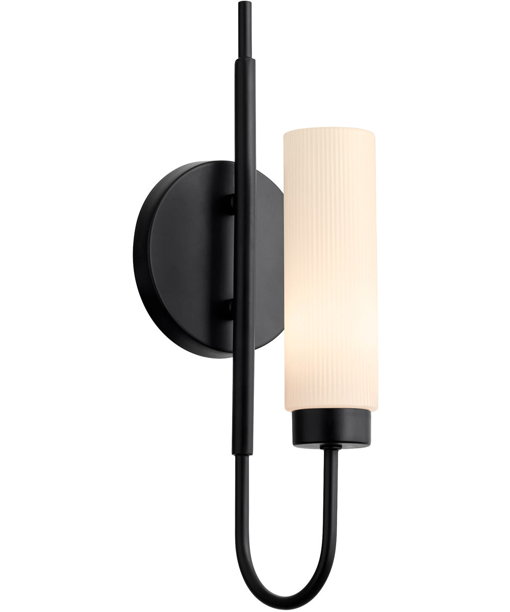 Jerome 1-light Wall Mount Light Fixture Matte Black